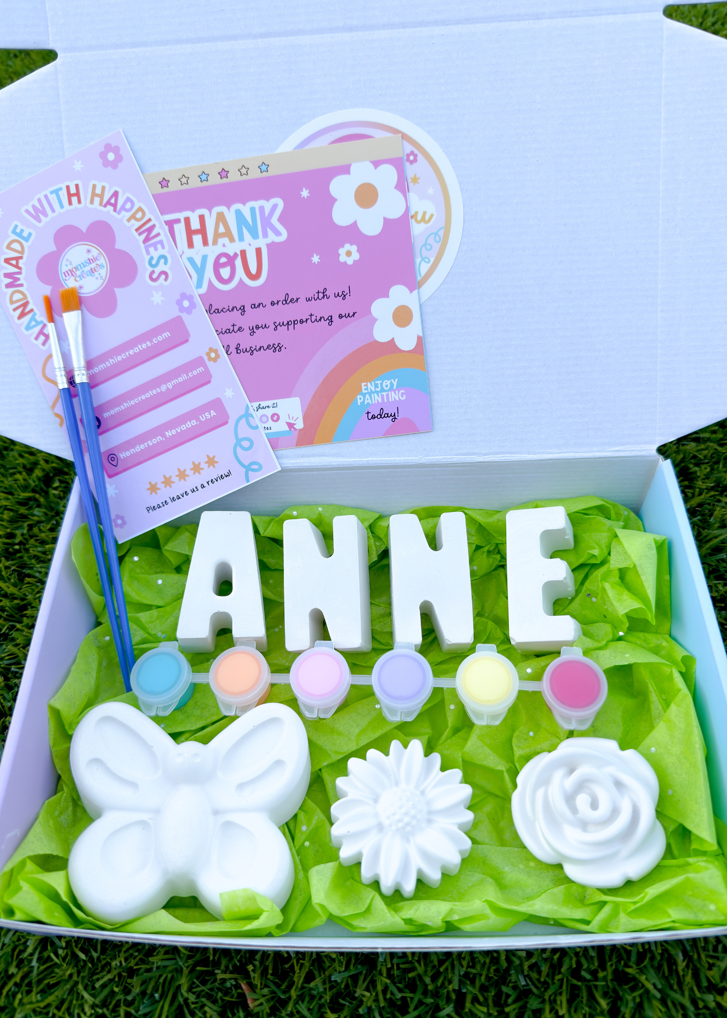 Girls Personalized Name Craft - Kit