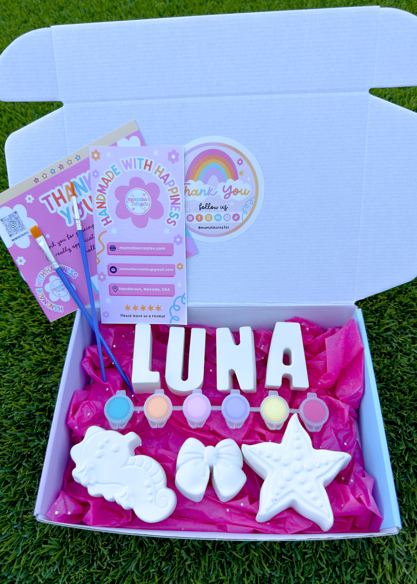 Girls Personalized Name Craft - Kit