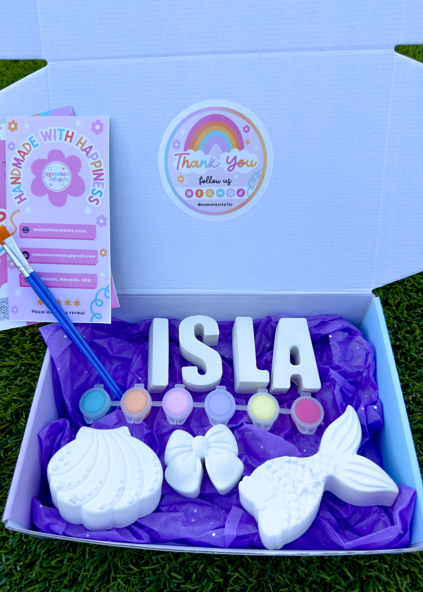Girls Personalized Name Craft - Kit