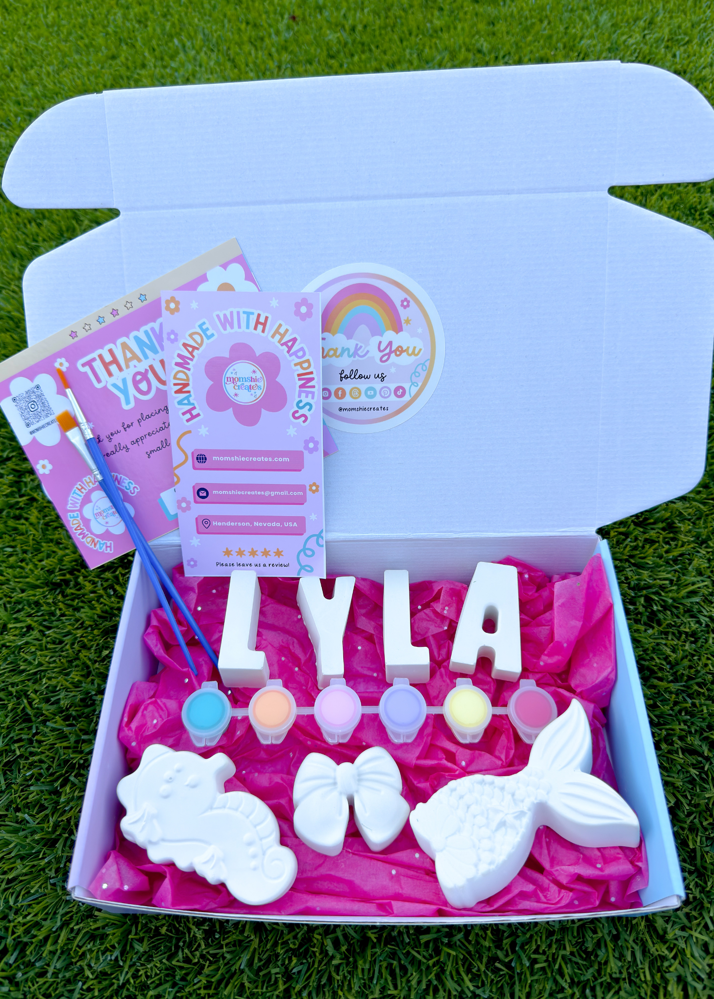 Girls Personalized Name Craft - Kit