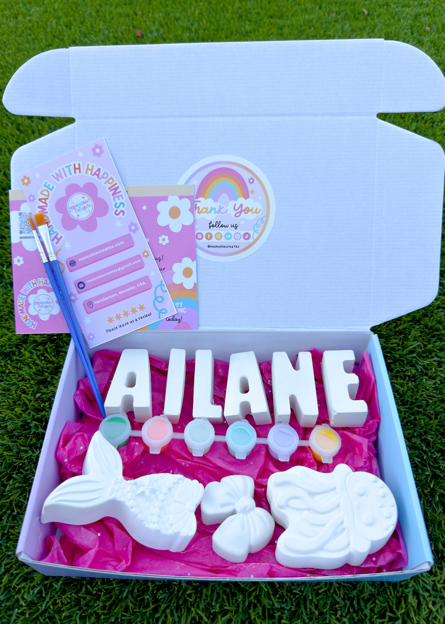 Girls Personalized Name Craft - Kit