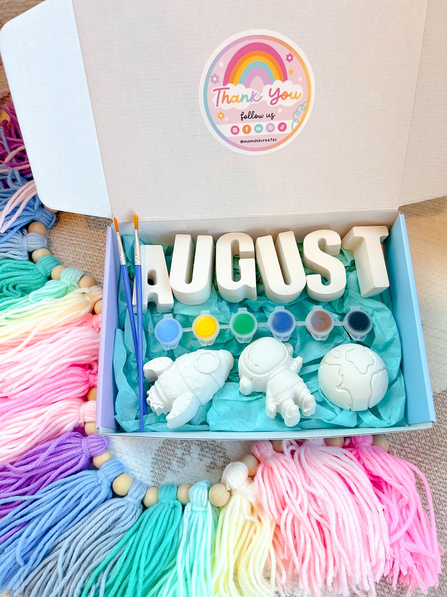 Boys Personalized Name Craft - Kit