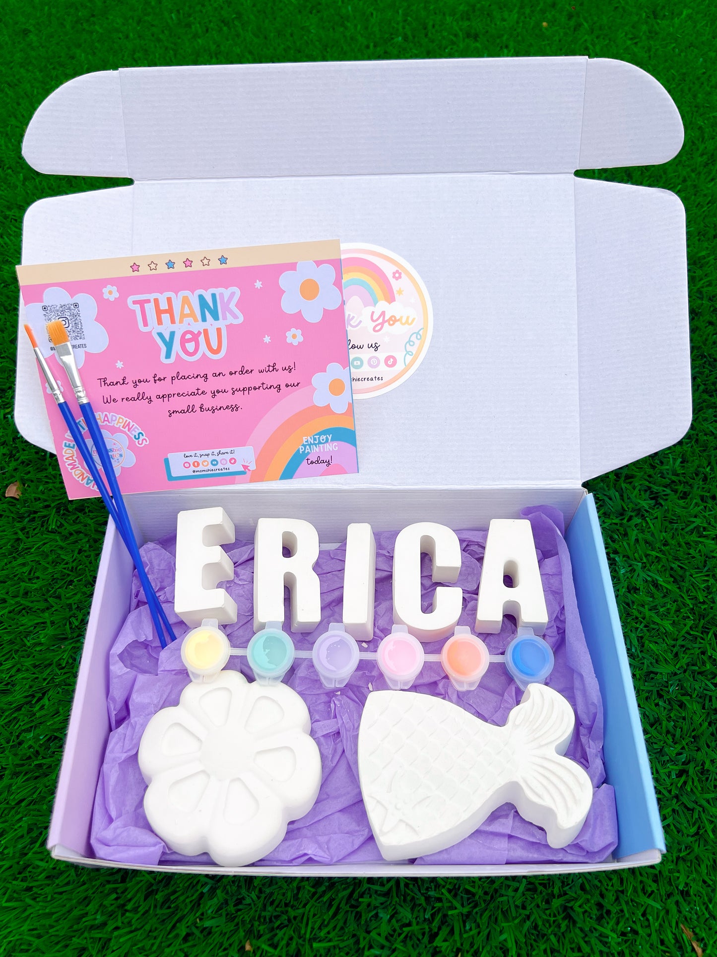 Girls Personalized Name Craft - Kit