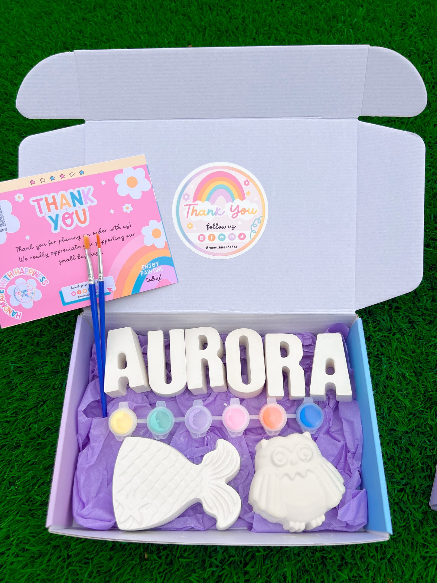 Girls Personalized Name Craft - Kit