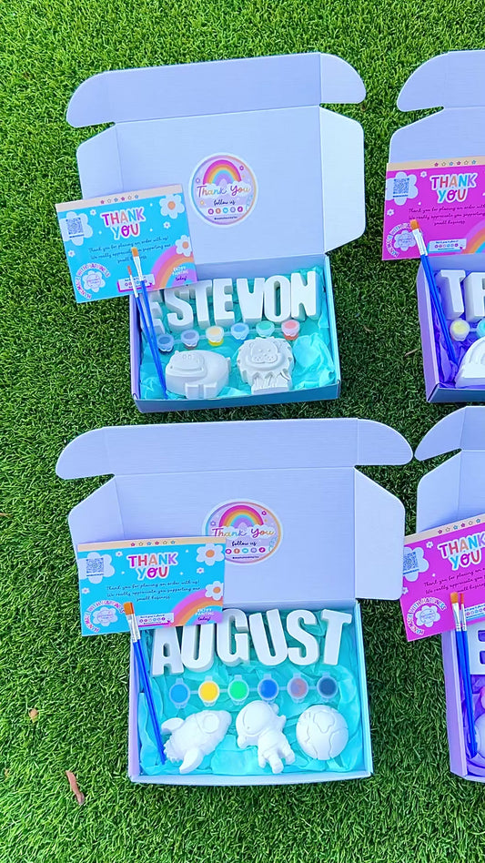 Boys Personalized Name Craft - Kit